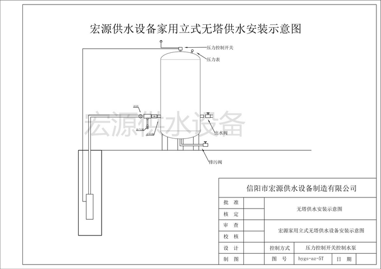 無(wú)塔供水器怎么安裝？